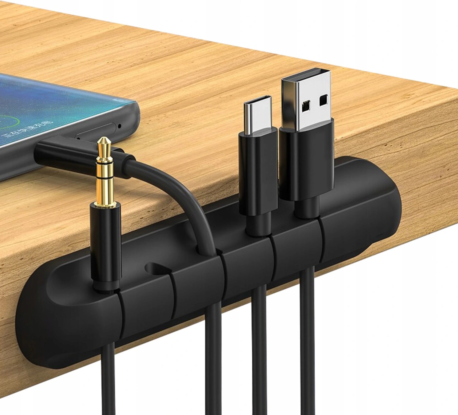 

Organizer Do Kabli Przewodów Uchwyt Na Kable Taśma