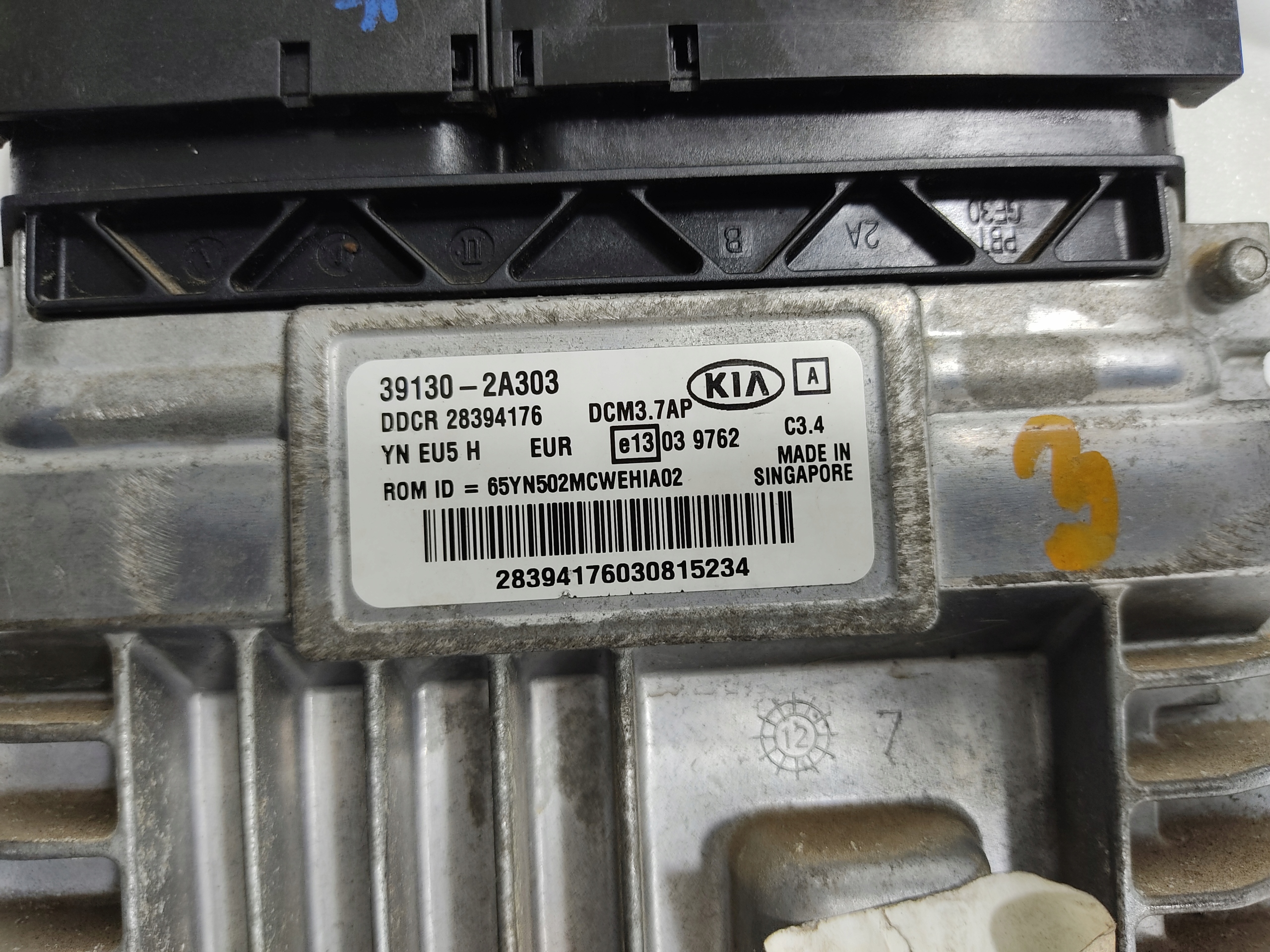 computer control unit of the engine KIA VENGA 1.4 CRDI 39130-2A303 2009-2013