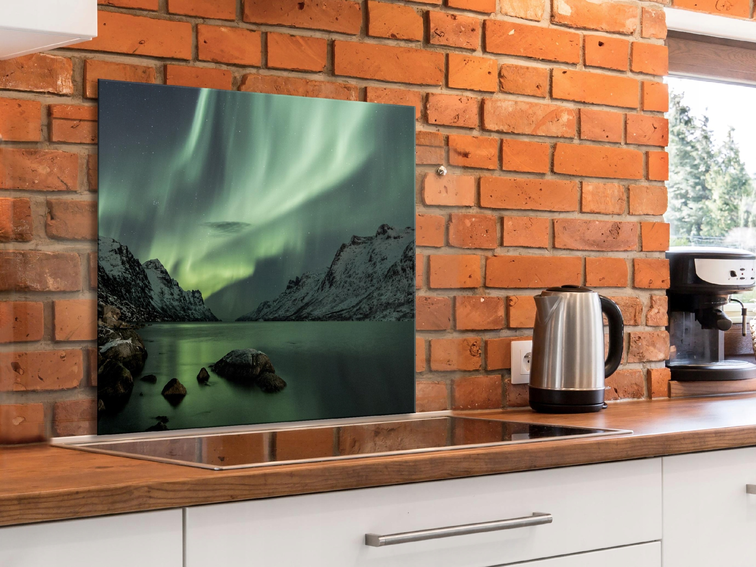 Skleněný Kuchyňský Panel 80x80 c-B-0500-aq-a