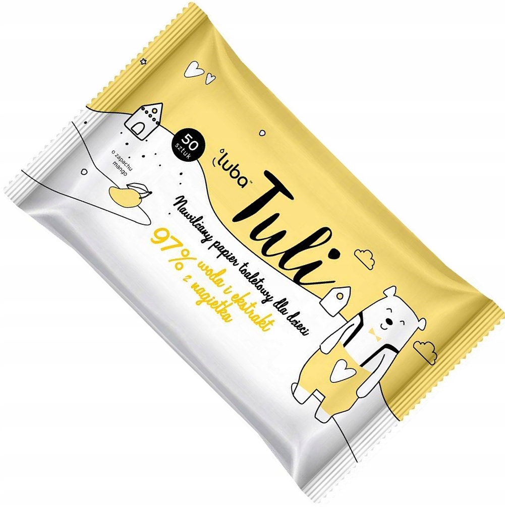 

Tuli Luba Papier toaletowy nawilżany 50sz nagietek