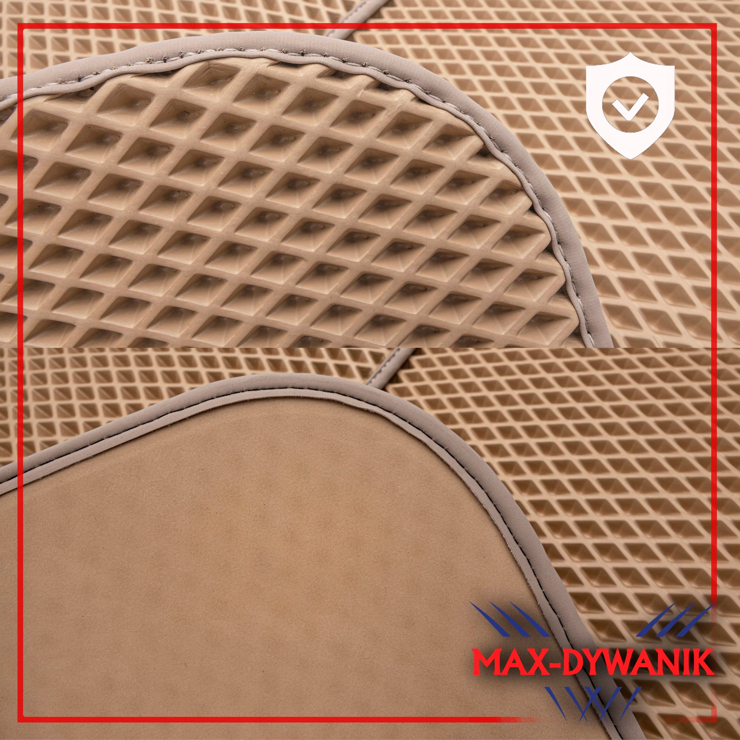 Mexus T90 Pick-up 2021- Mata bagażnika - Beżowy romby Kolor beżowy