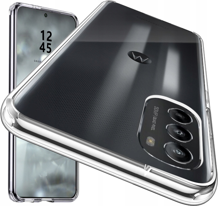 

Etui Do Motorola G82 5G G52 Crystal Liquid Szkło