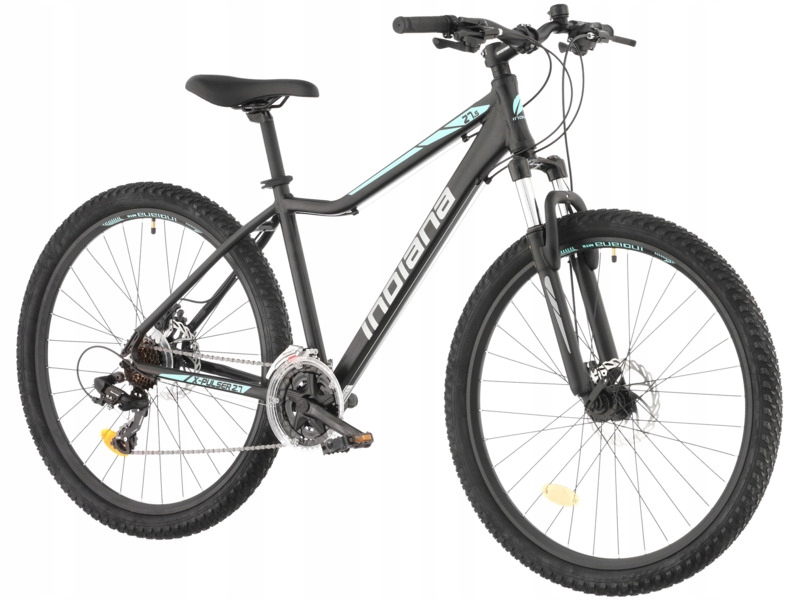 Rower górski Mtb Indiana X-Pulser 2.7 D19 27.5 cali damski Czarno-miętowy