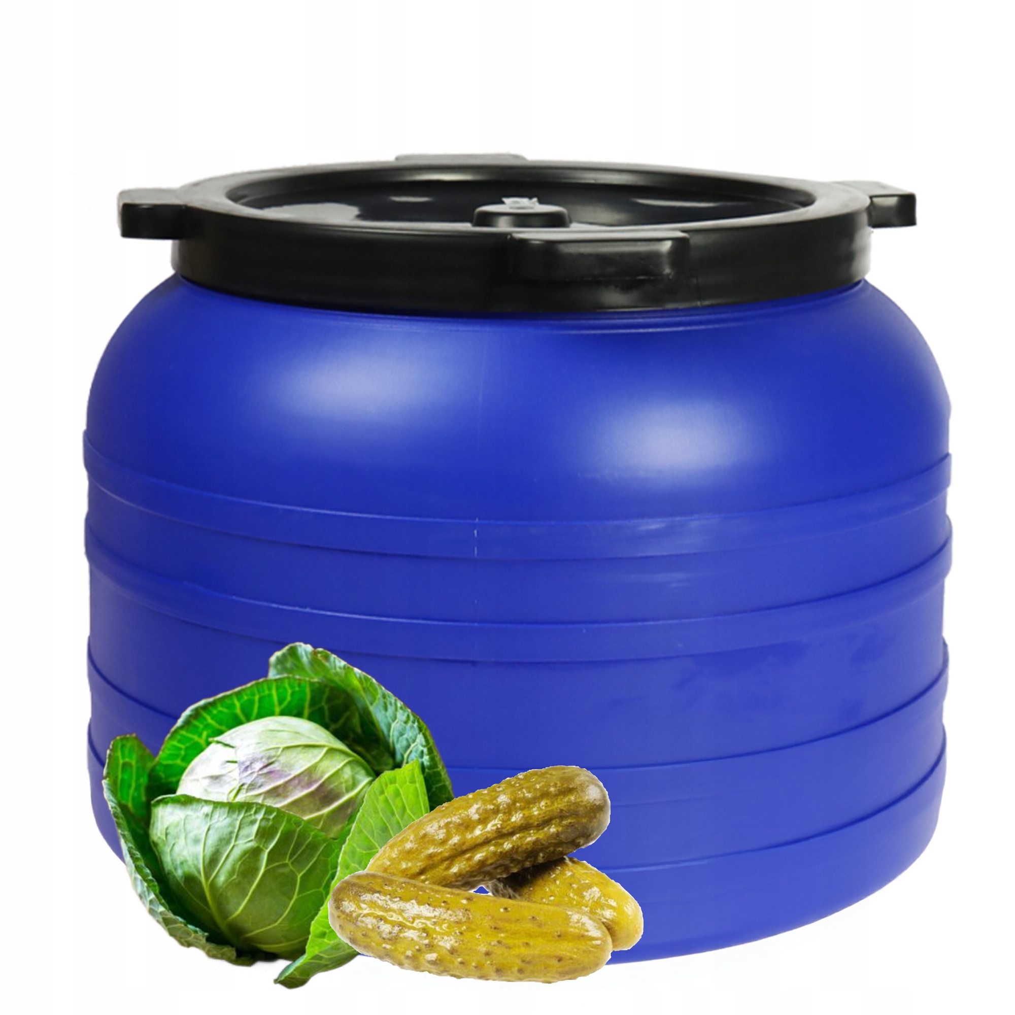 Beczka Zbiornik Na Deszczówkę Do Kiszenia 100L Zakrętka Atest Plastikowa