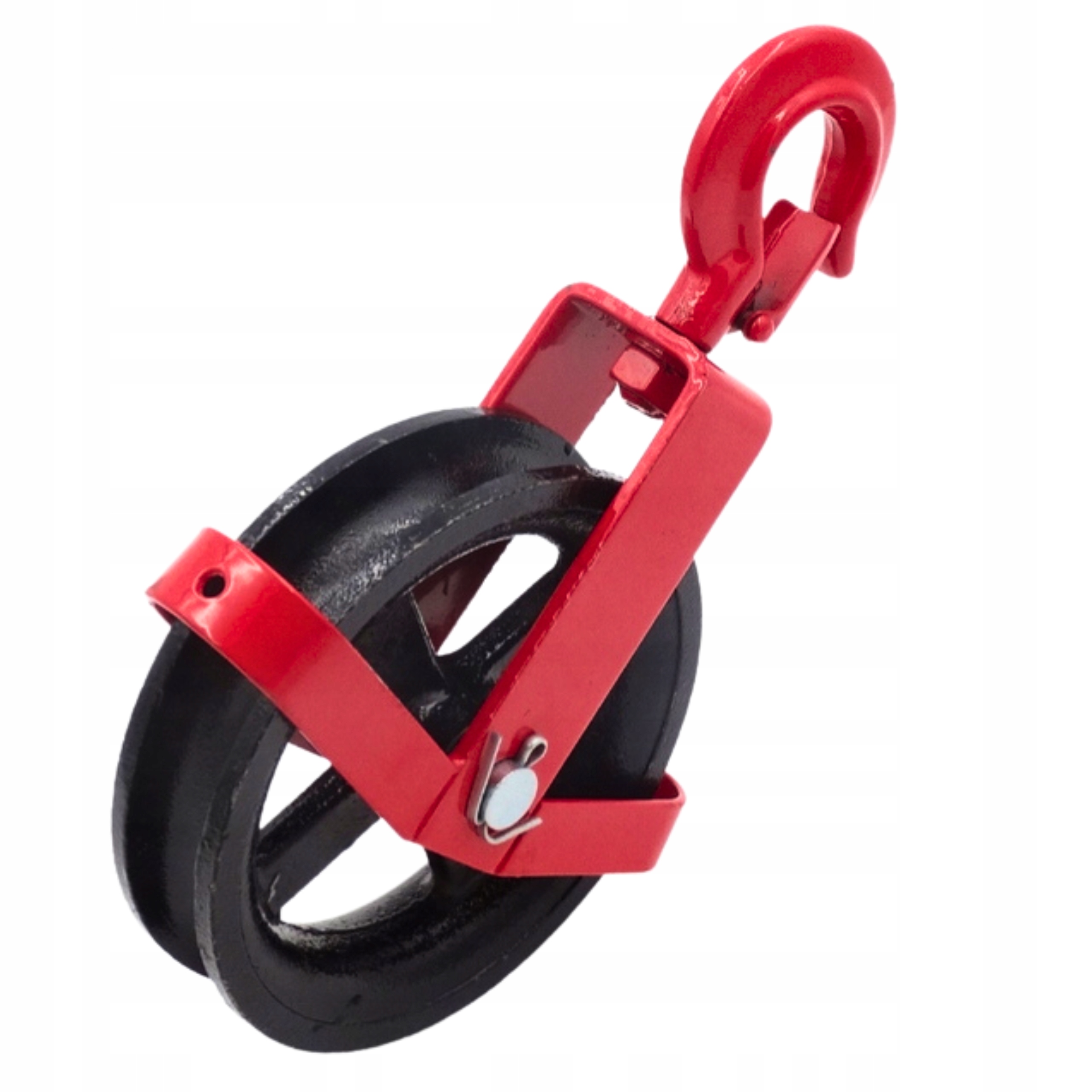 ZBLOCZE HAKOWE BLOCZEK BUDOWLANY fi 200mm HAK łożysko Zblocze z hakiem