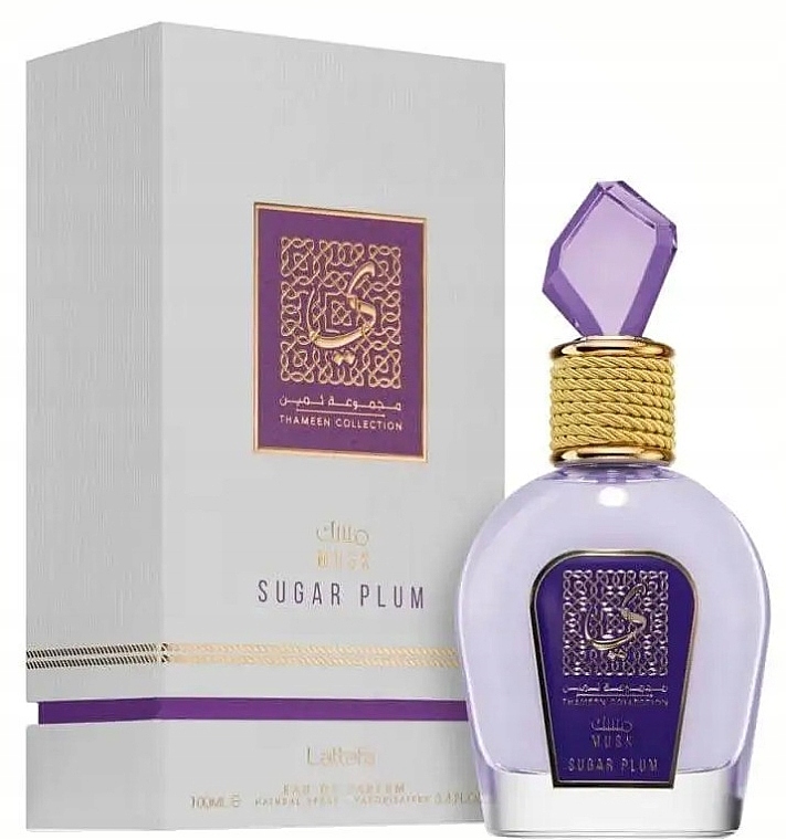 Lattafa Musk Sugar Plum Parfémovaná Voda 100 ML Pro Ženy