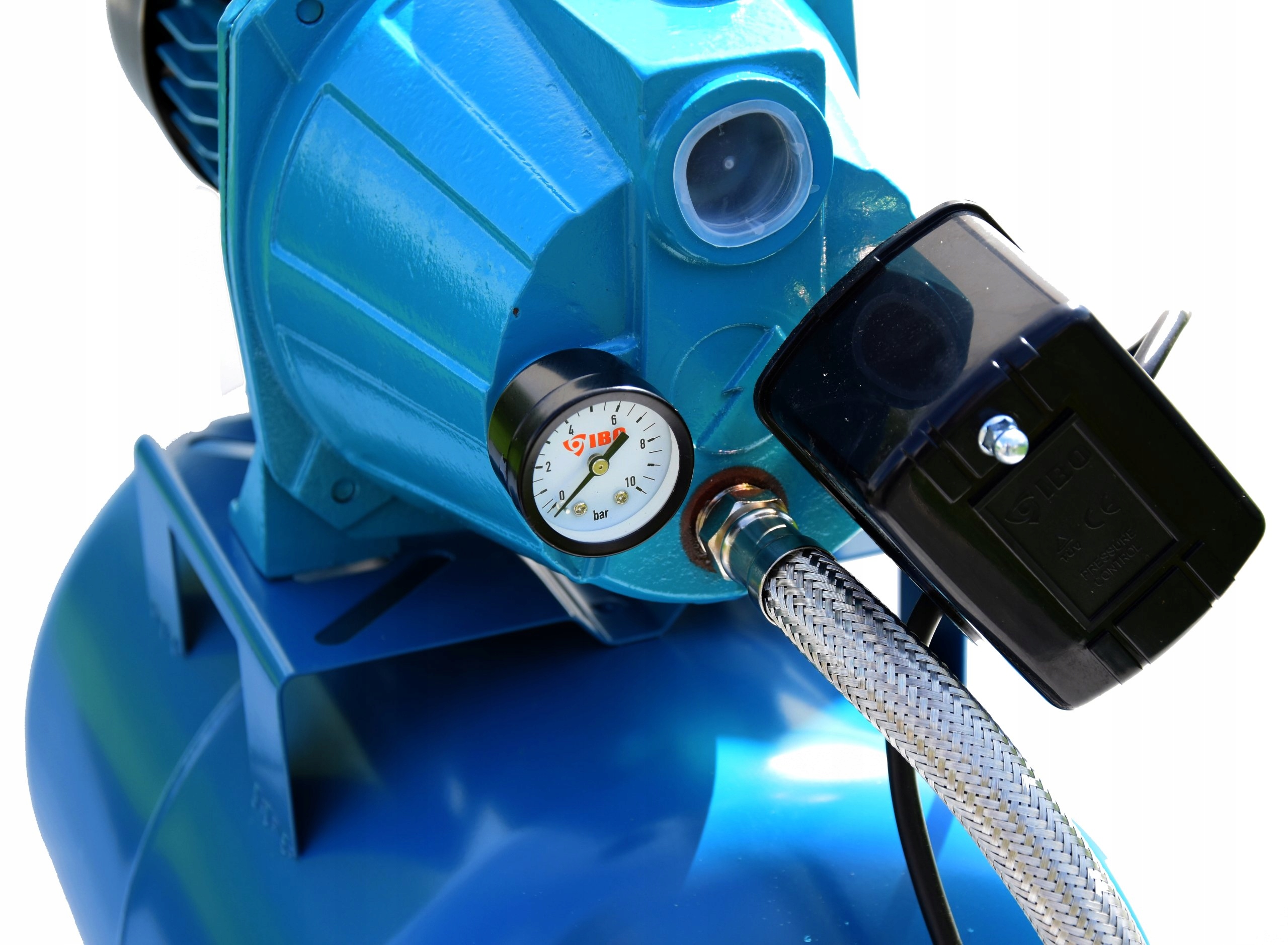 Hydrofor 24L + POMPA JET1000W 60L/MIN Zestaw+MIARA Maksymalna wydajność pompy 3600 l/h