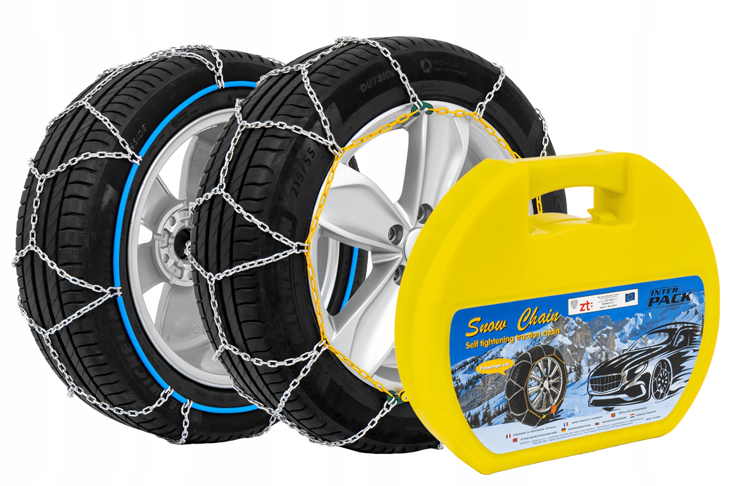 Snehové reťaze na kolesá Inter Pack Kns 90 195/80 R14 9 mm Napínač Onorm