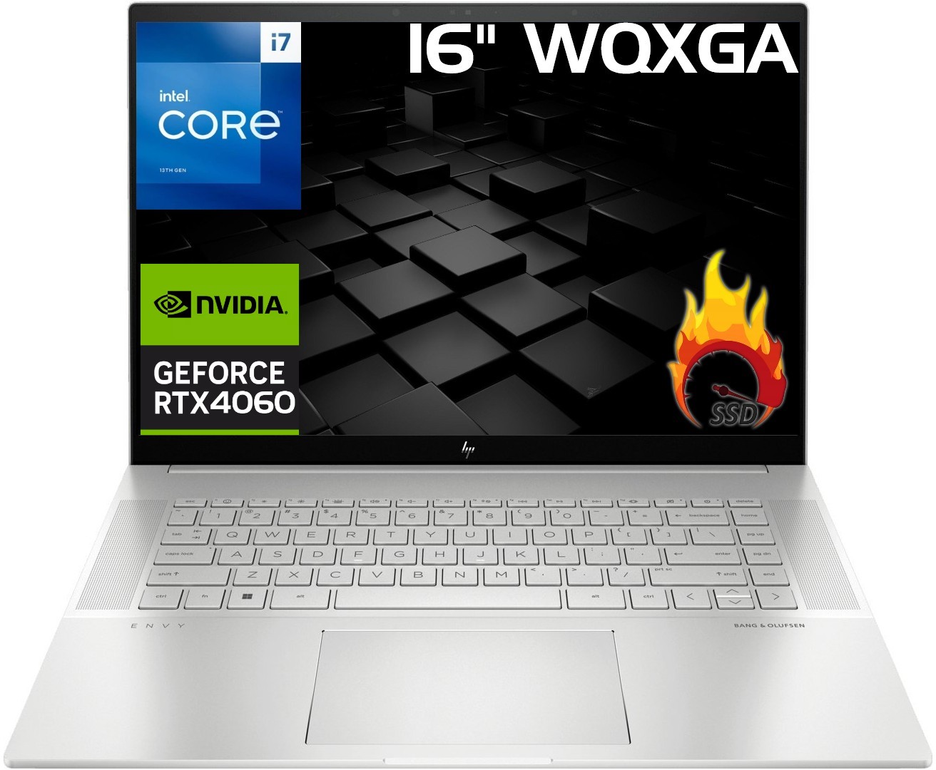 Szybki Hp Envy i7-13700H 16' Wqxga 120Hz DDR5 64GB Ssd 2000GB Rtx 4060 W11