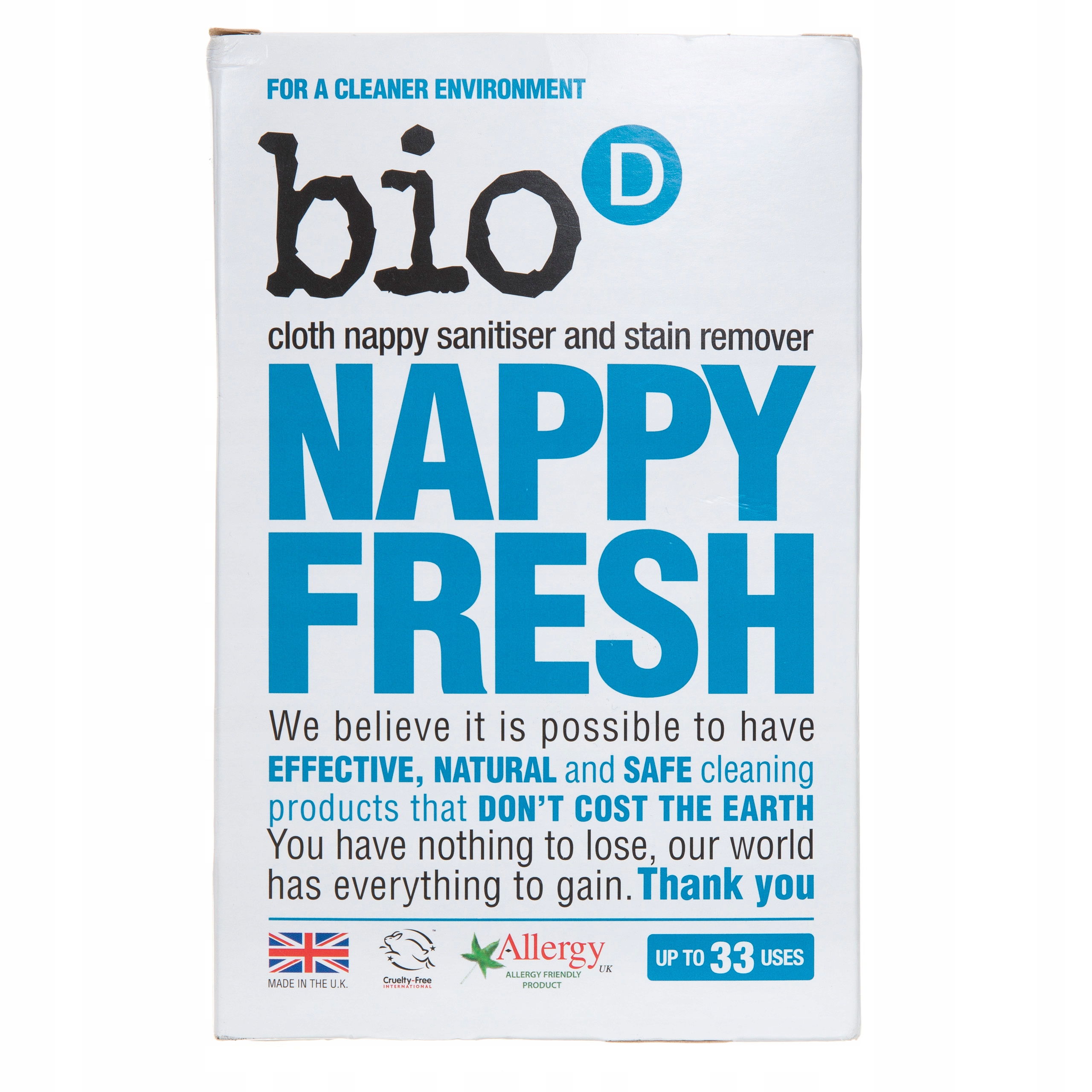 

Bio-d Nappy Fresh Dodatek Do Pieluch Wielorazowych