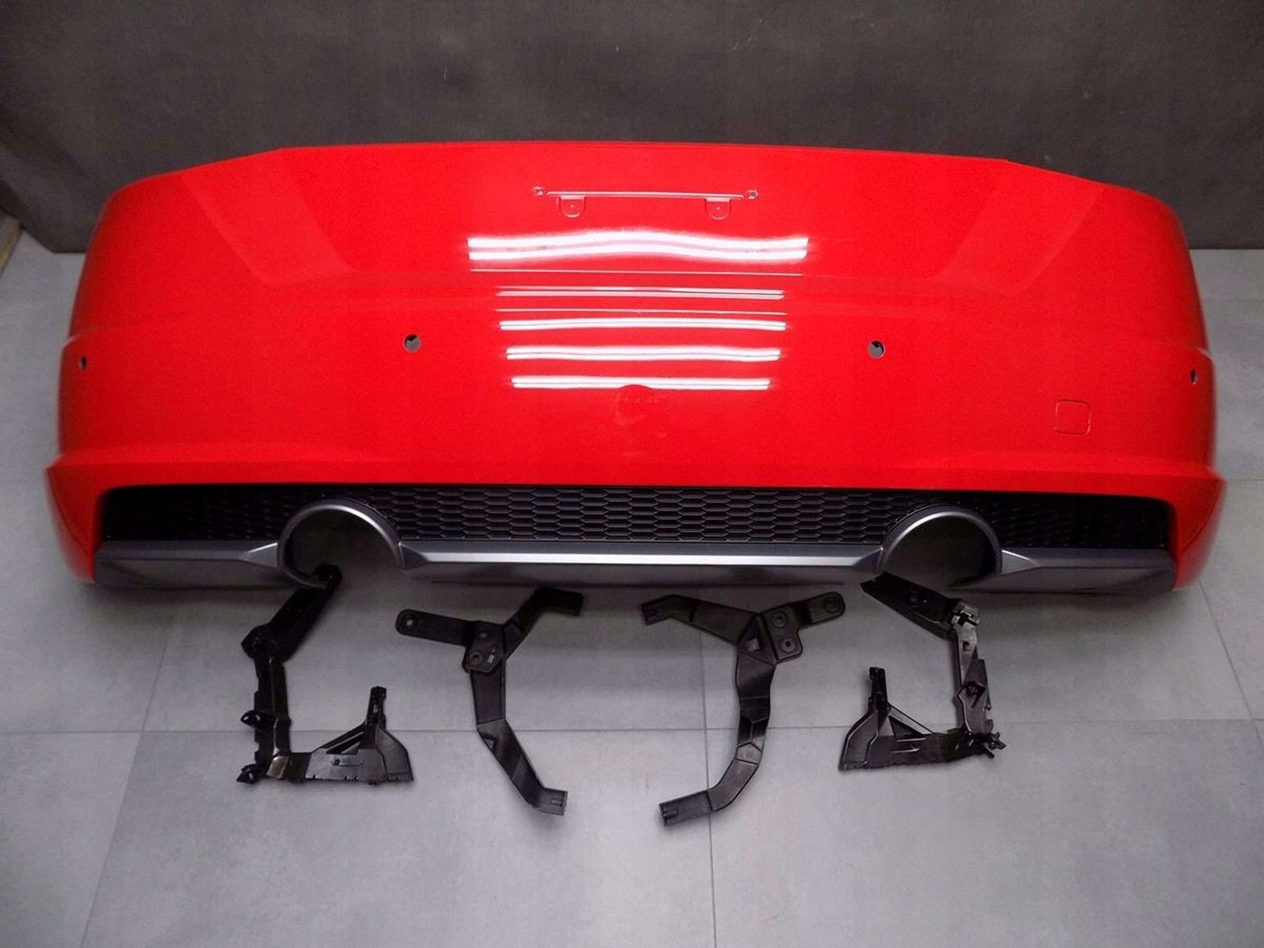 AUDI TT 8S bumper rear part S-LINE supports PDC KPL LY3U