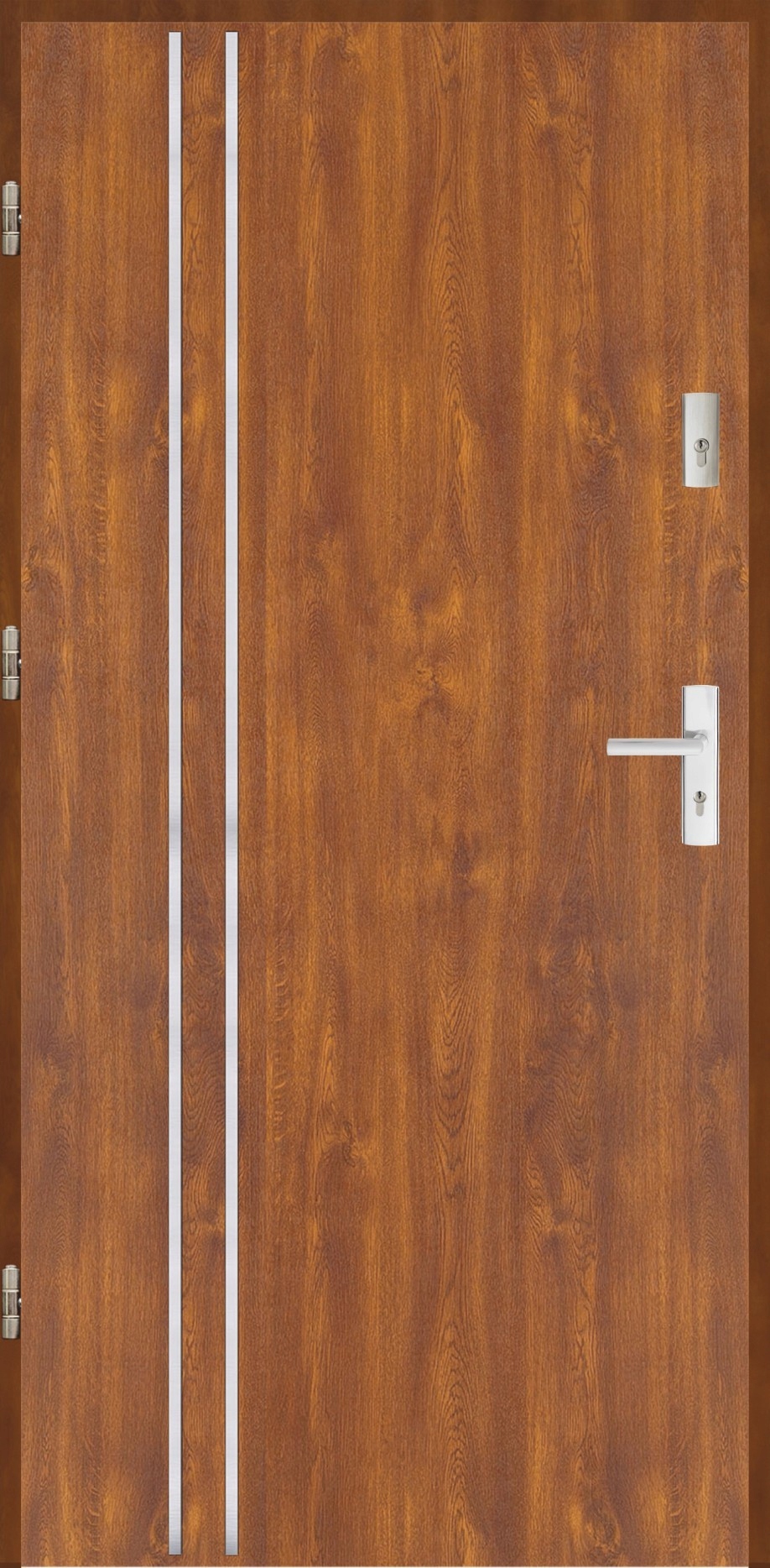 Drzwi Ud 1,1 LUX 72mm AP 2 Złoty dąb Lewe 90 na zewnątrz