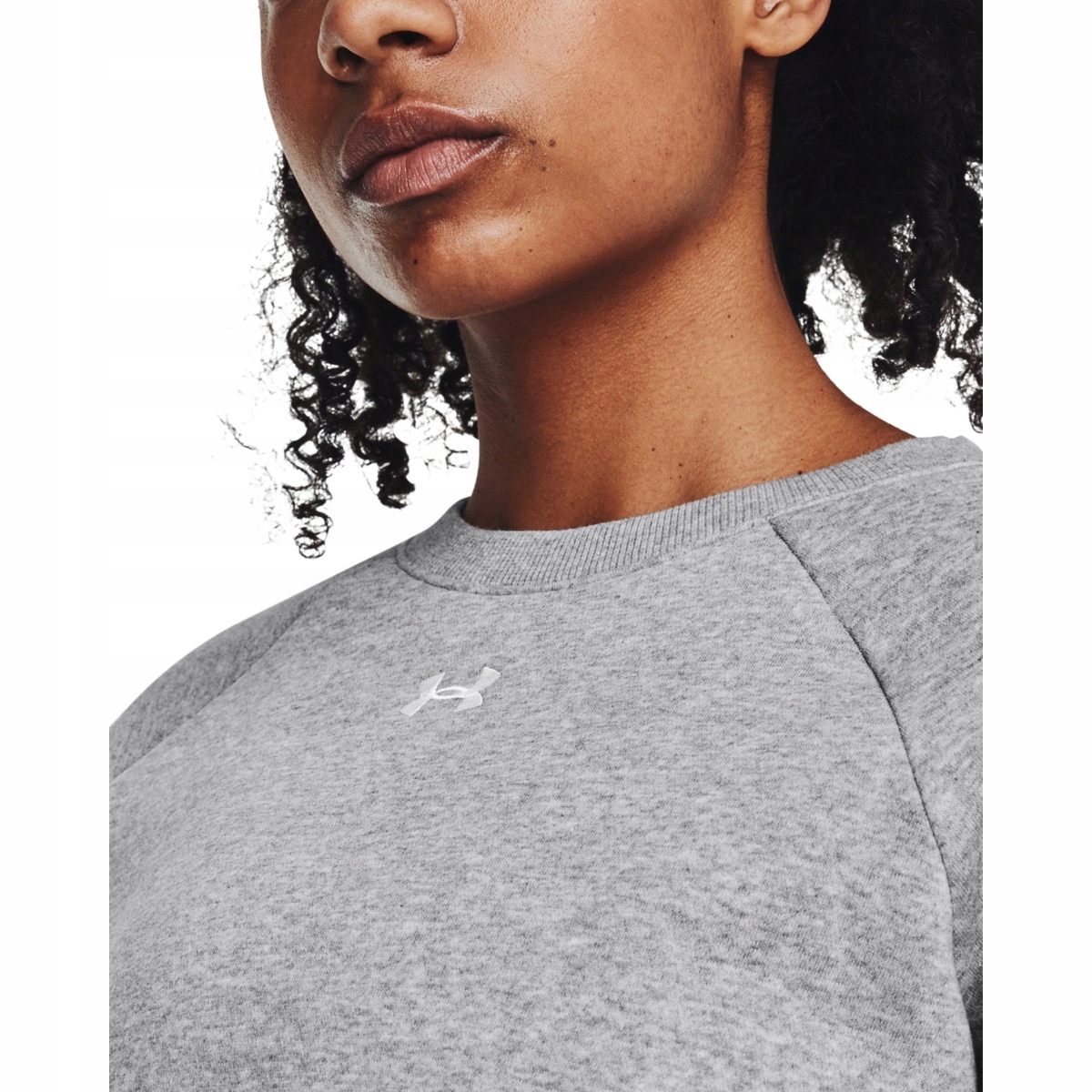 Under Armour Mikina Ua Rival Fleece Crew-GRY šedá