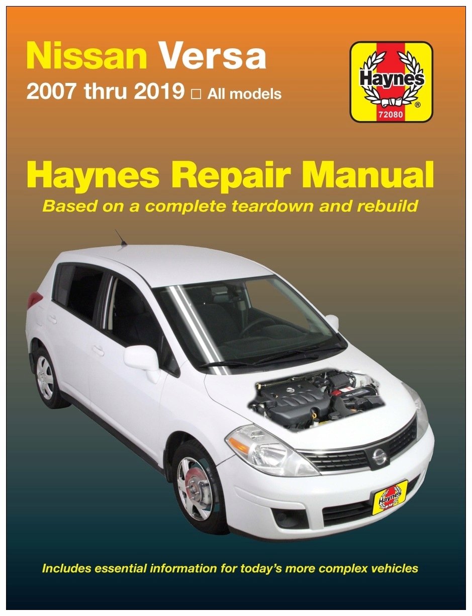Nissan Versa (2007-2019) руководство по ремонту Haynes