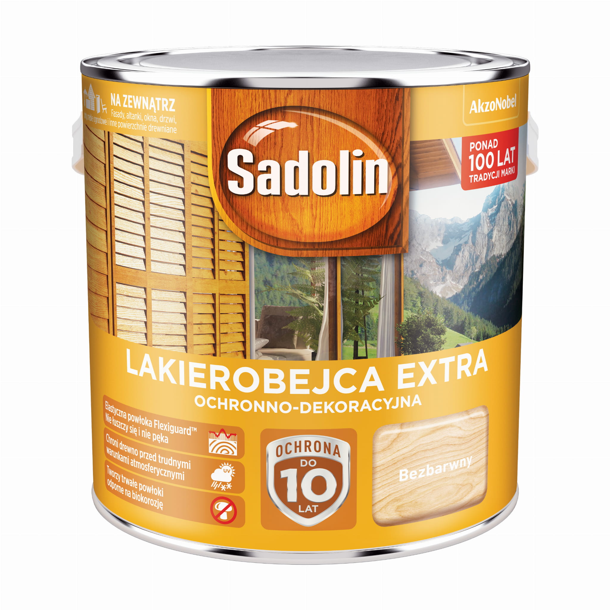 Sadolin Extra 2,5L - Bezbarwny