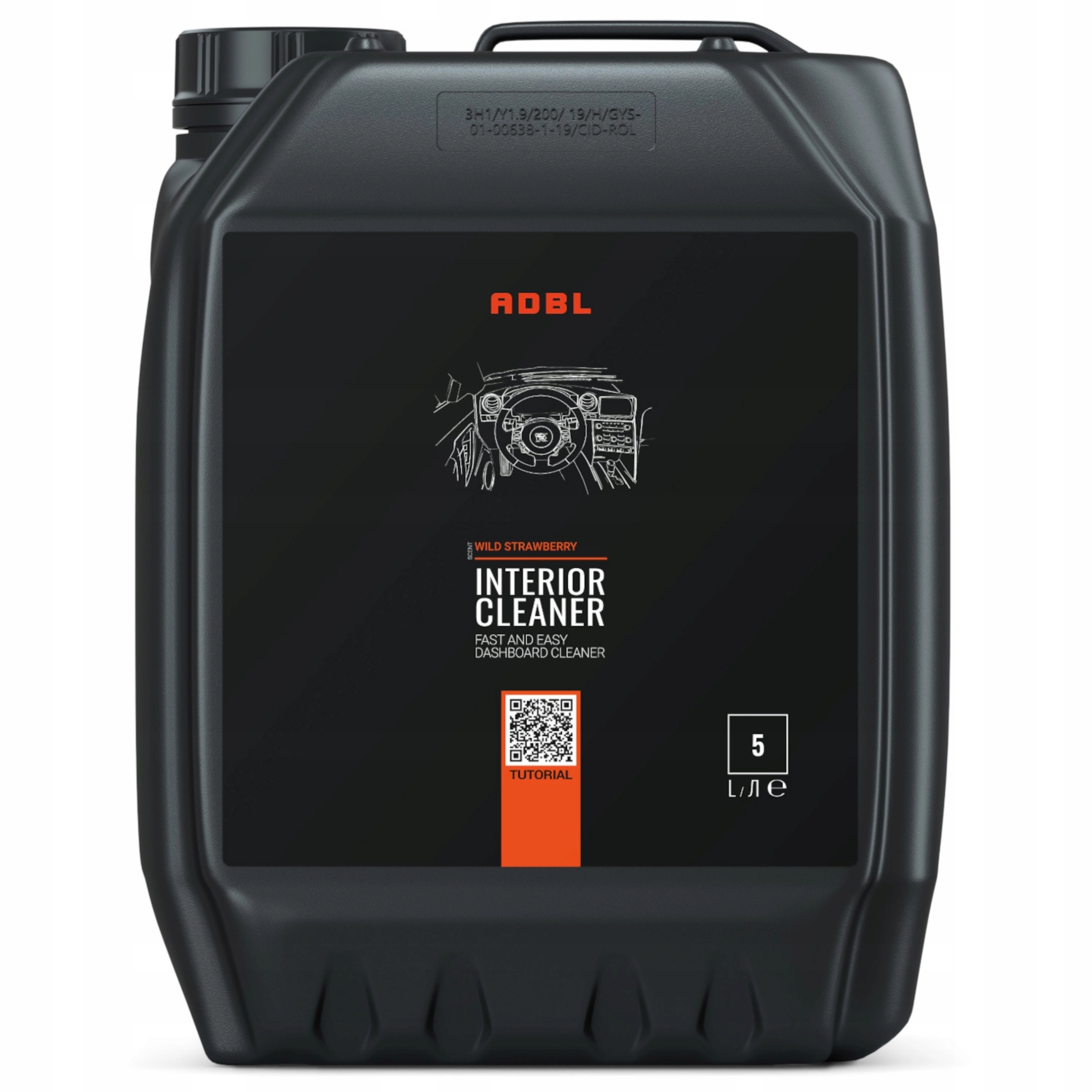 Adbl Interior Cleaner 5L Uniwersalny Płyn Do Czyszczenia Wnętrza Do Kokpitu