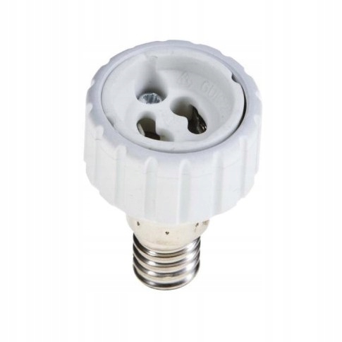 

Adapter przejściówka E27 do GU10 lub E14 do GU10