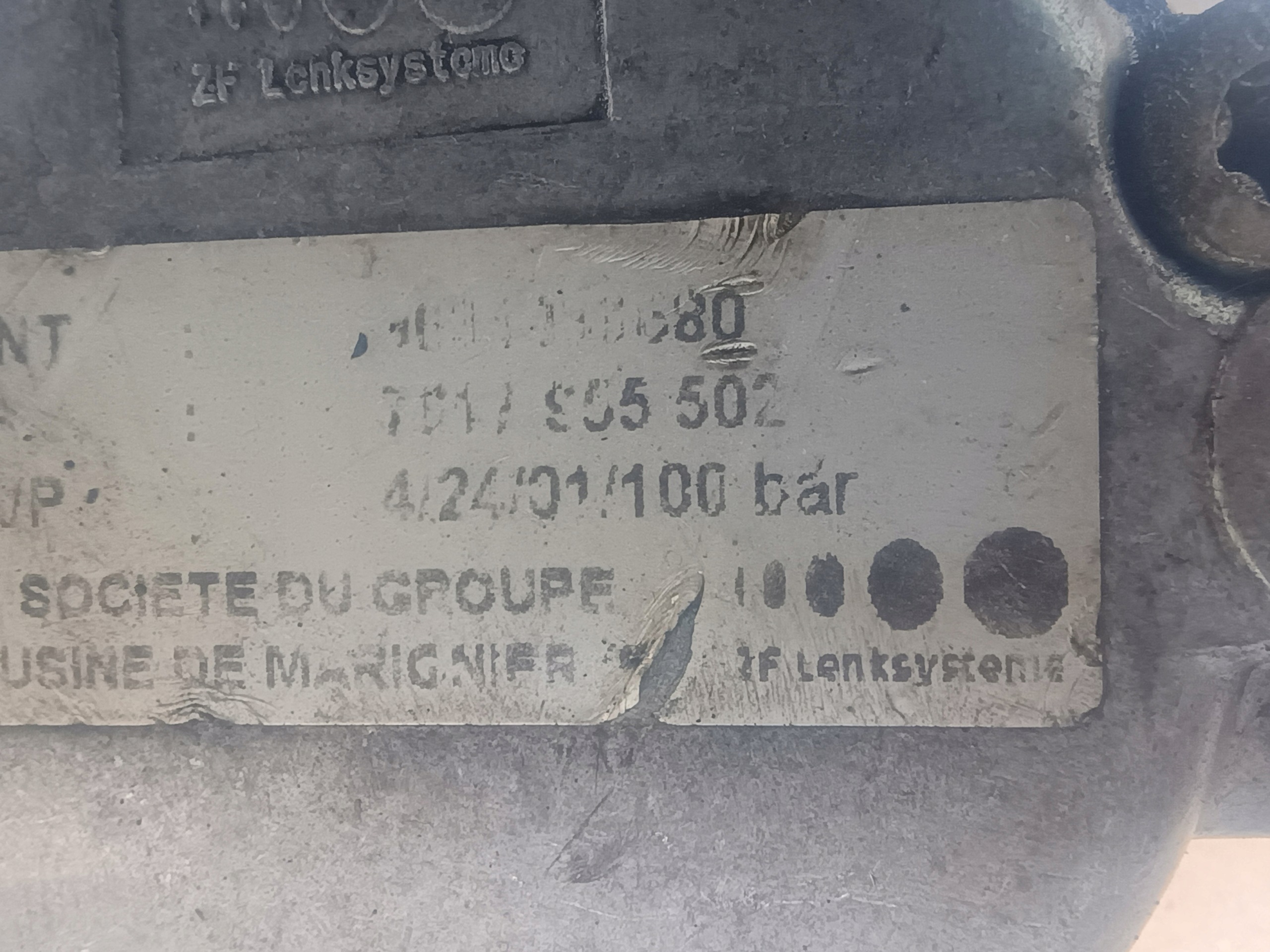 servo pump 7690955502 VW AUDI 1,9 TDI