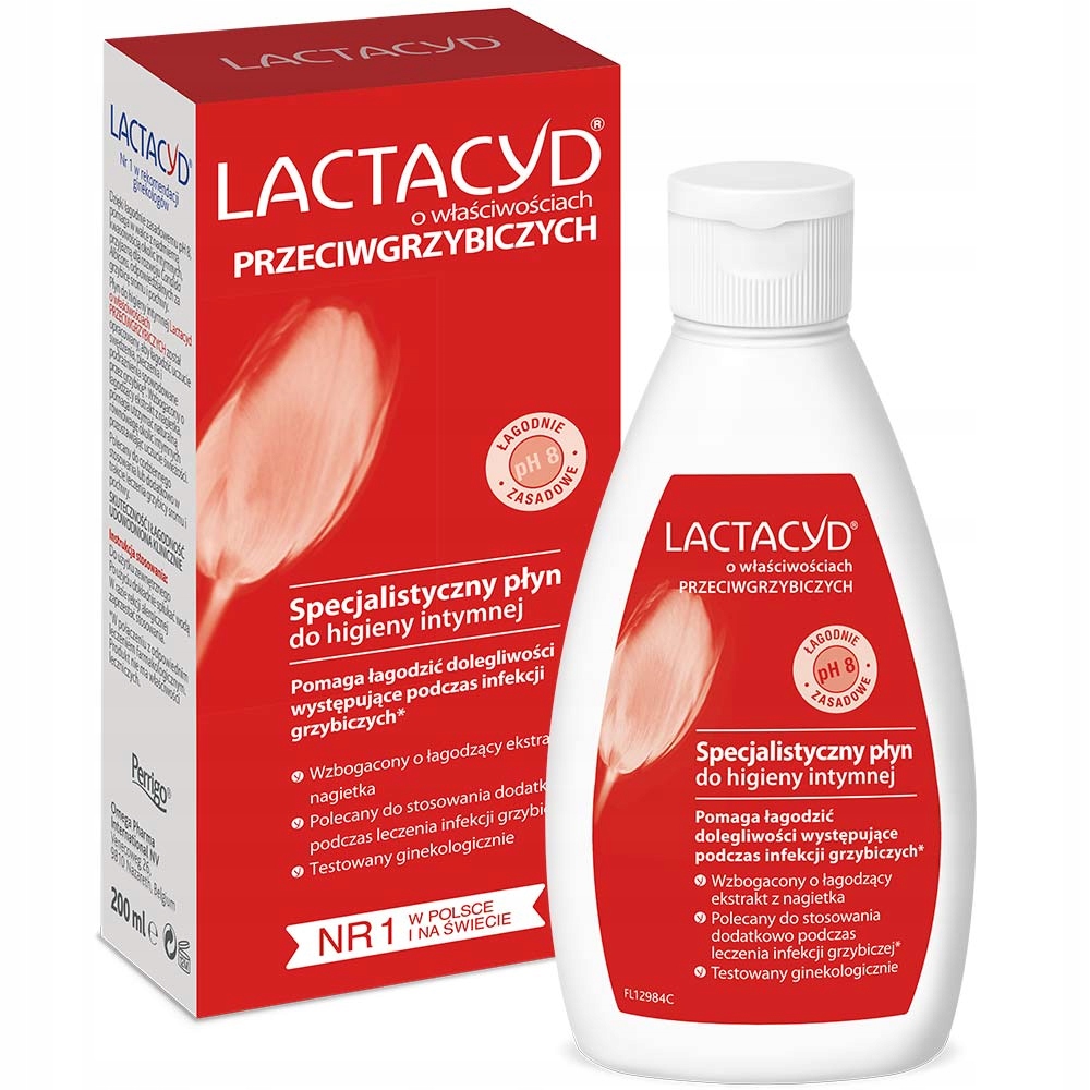 

Lactacyd O Właści. Przeciwgrzybiczych Płyn 200ML