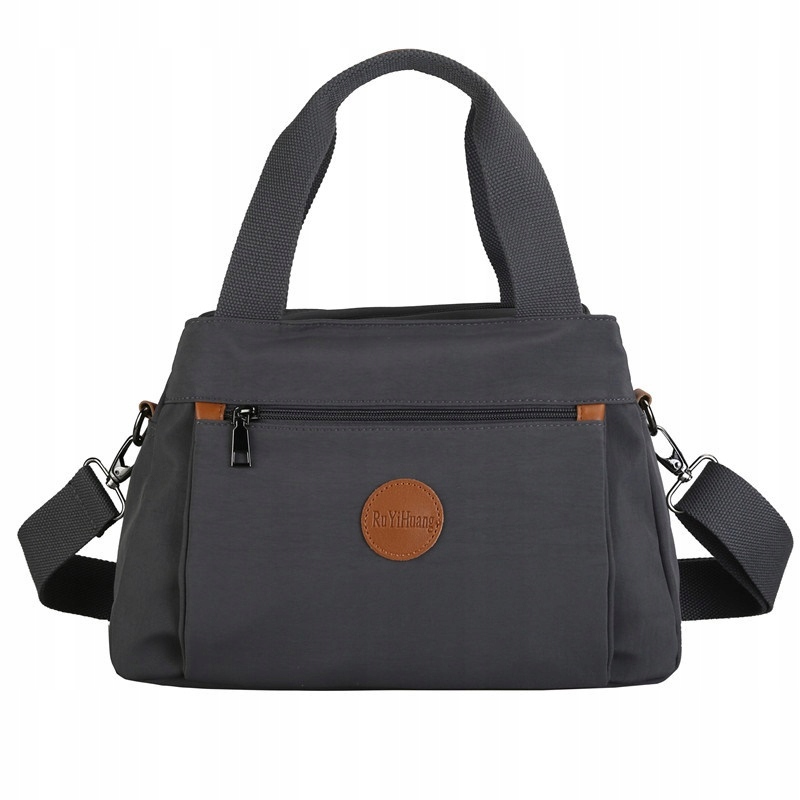 Torba Damska Materiałowa Na Ramię Pojemna Zgrabna