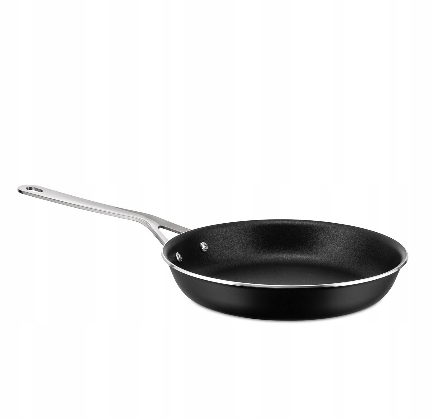 Alessi Pots & Pans Panvica 28 cm s nepriľnavým povrchom čierna