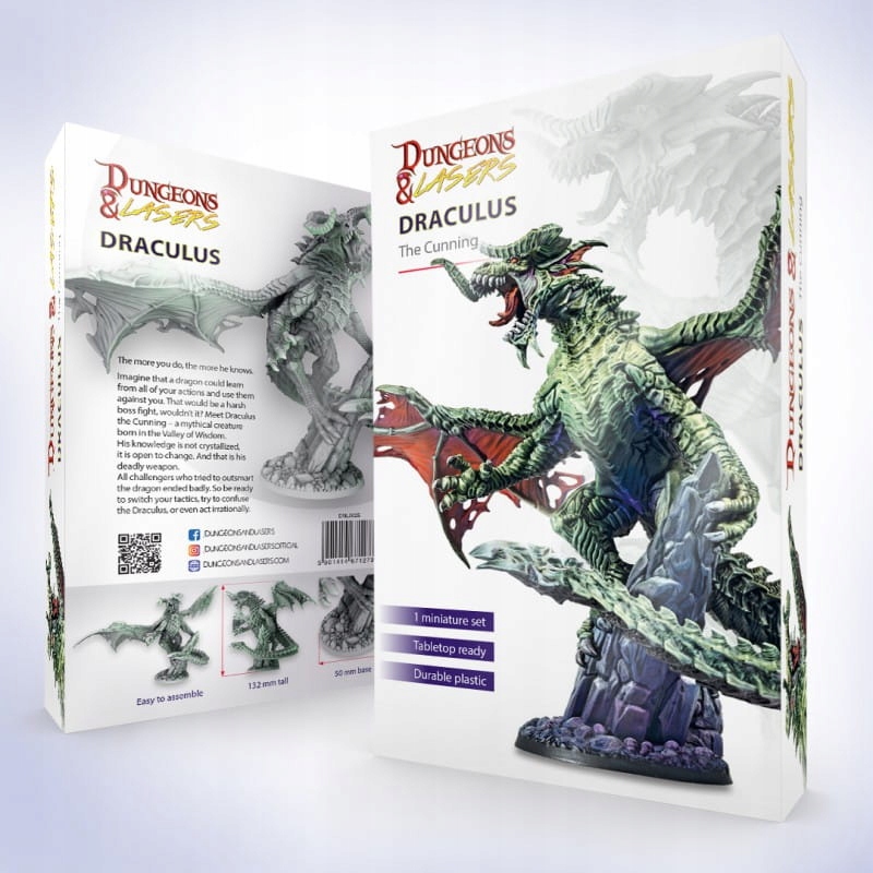 Dungeons & Lasers: Draculus The Cunning Liczba figurek 1