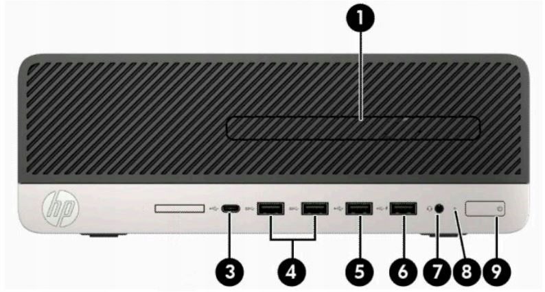 Zestaw komputerowy HP ProDesk 600 G4 SFF i5 16GB 256SSD 11 Pro + Monitor 24 Typ dysku twardego SSD (M.2)