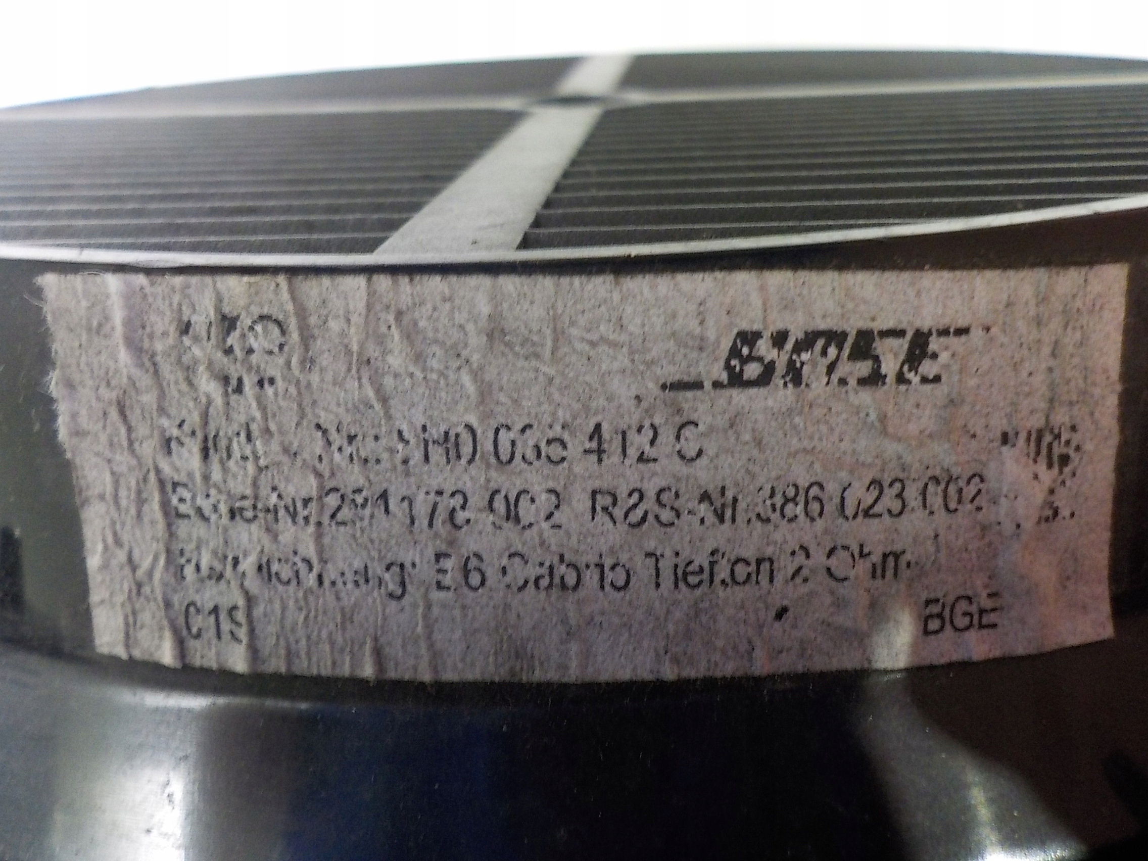 AUDI A4 B6 B7 CABRIO speaker front front BOSE