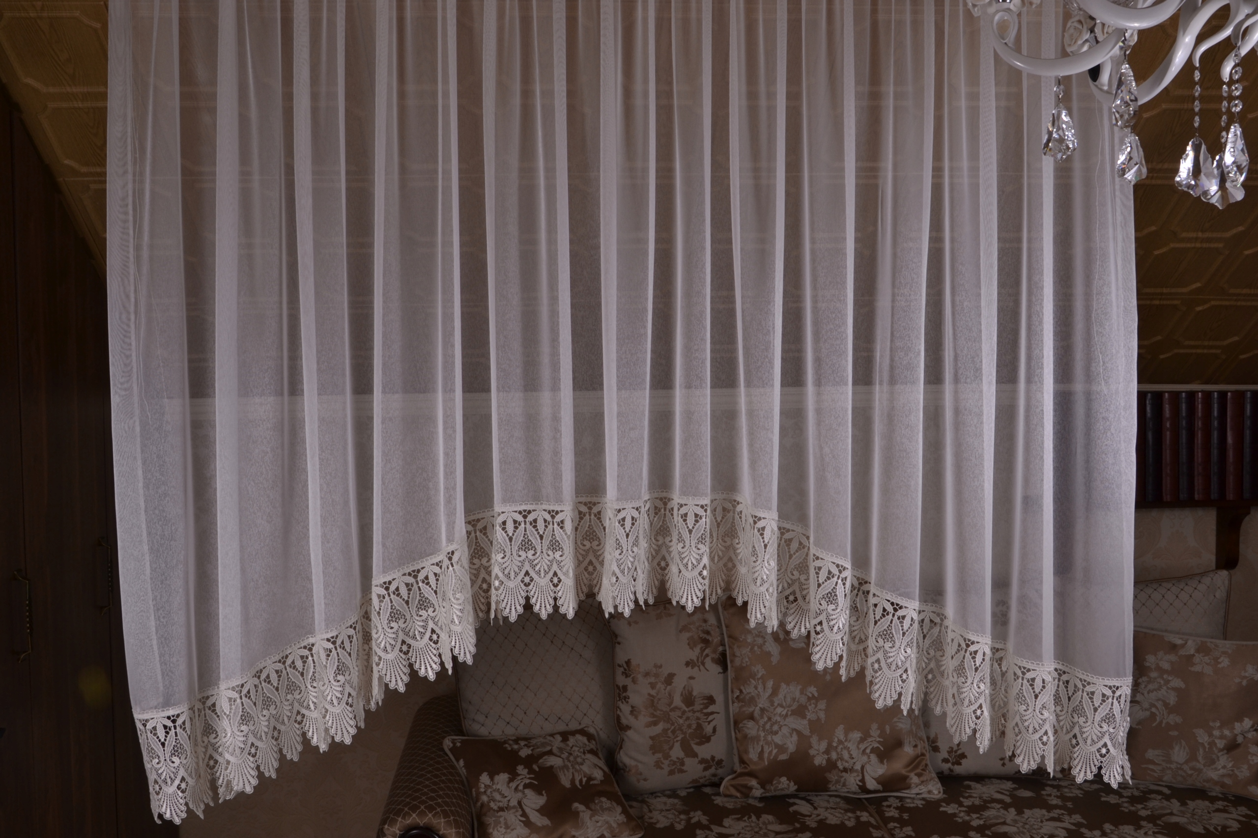 

Firana gotowa markizeta gipiura łuk 400cm x 157cm