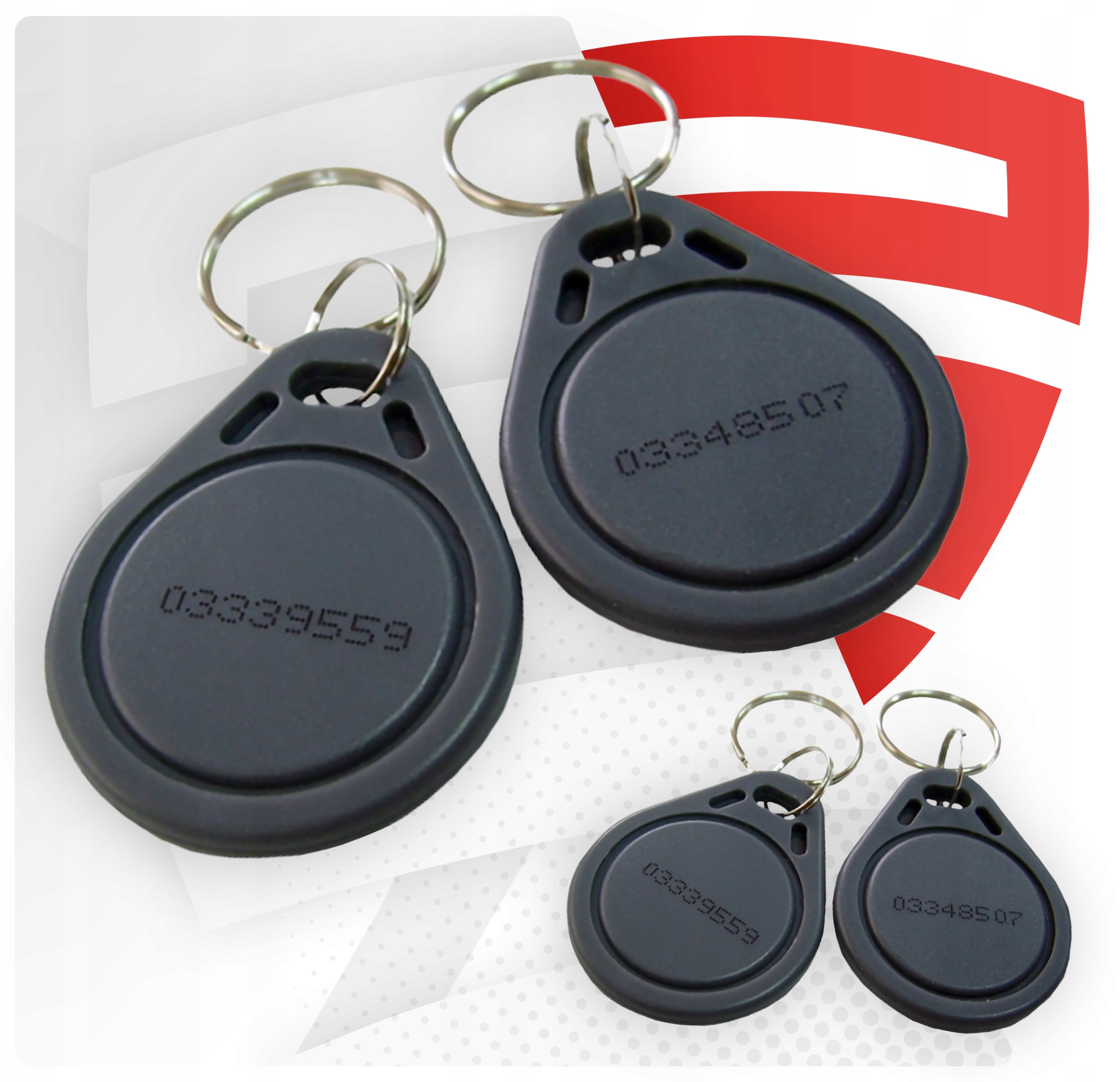 Karta Brelok RFiD Zbliżeniowy UNIQE3 125 Khz 10 sztuk Producent Inna