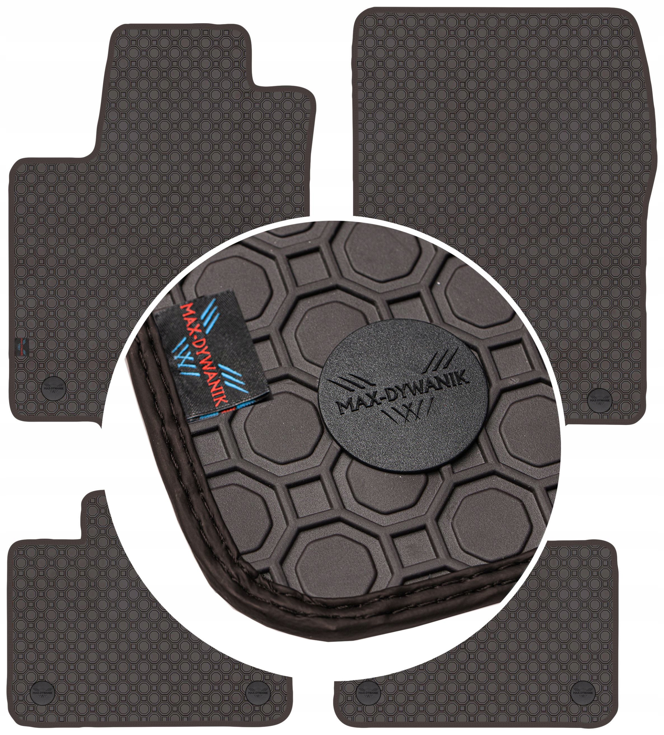 Коврики Max-Коврик резиновые 104329961900 4 el.