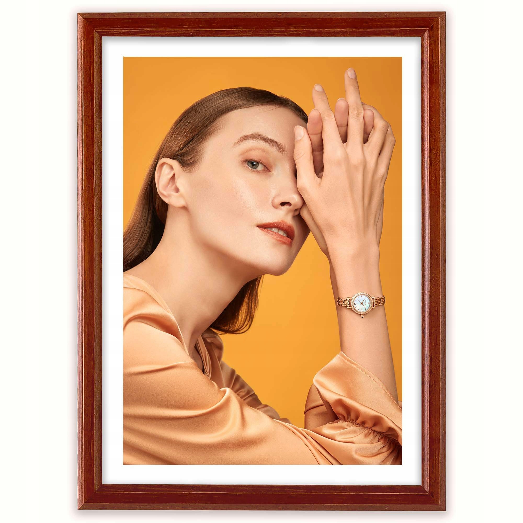 

Ramka drewniana na zdjęcia Brąz Lite Drewno 10x15