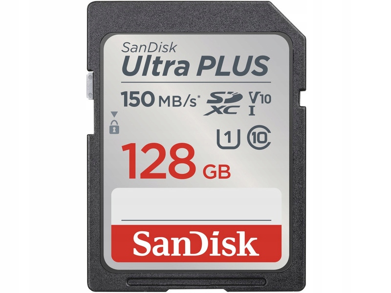 Karta pamięci SANDISK Ultra Plus SDXC 128GB
