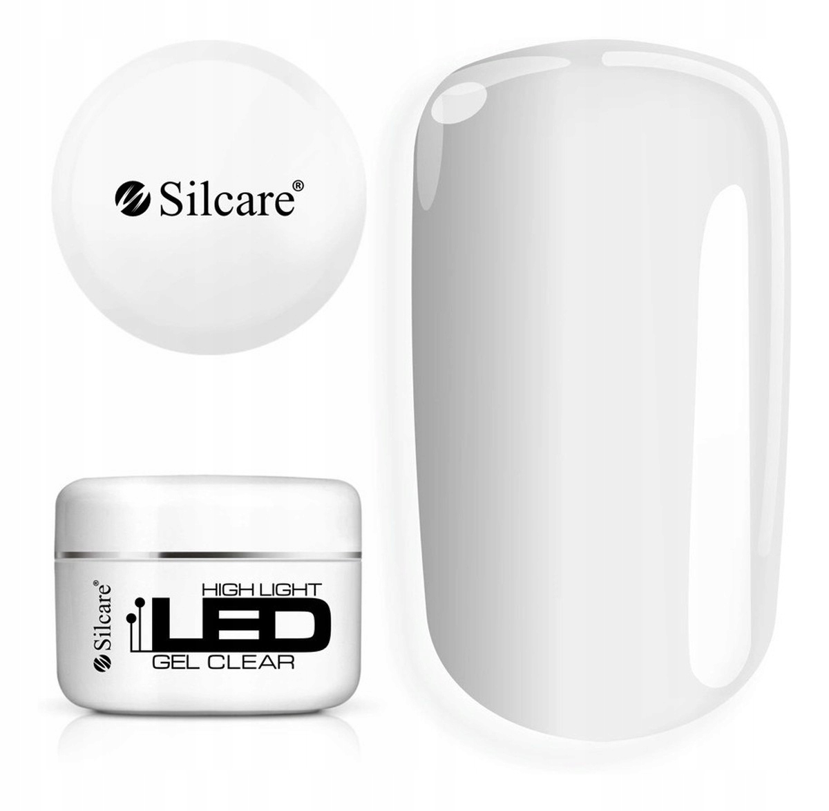 Silcare High Light Středně hustý jednofázový Gel na nehty 100 g