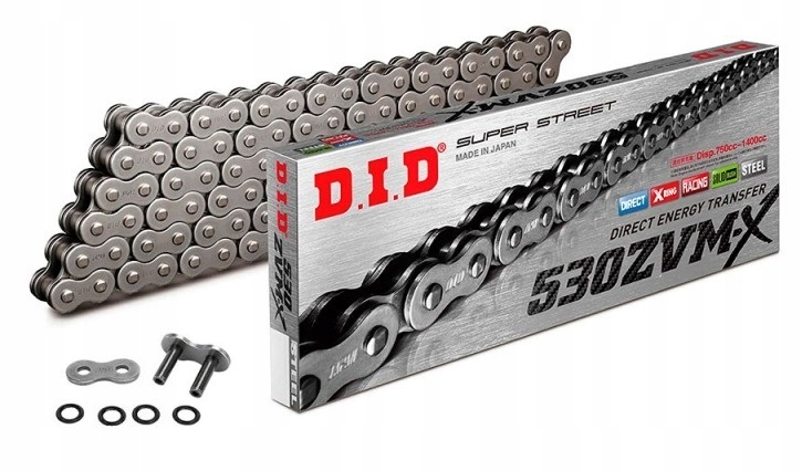 ŁAŃCUCH NAPĘD_OWY DID 50_530_ZVMX -120 HIPER MOCNY