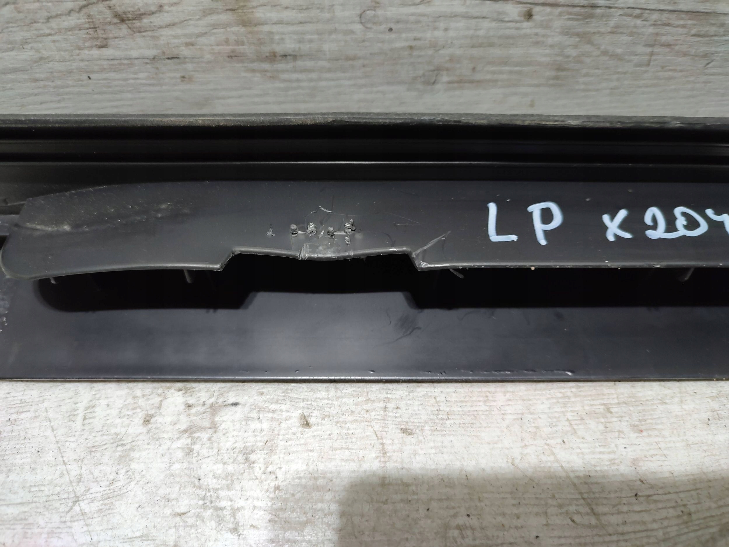 Mercedes-Benz GLK (X204) 2013 front side left moulding threshold front