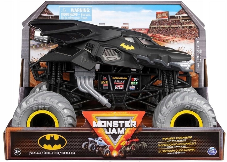 MONSTER JAM AUTKO SAMOCHÓD MONSTER TRUCK BATMAN 1:24 6056371 3045 Rodzaj pojazdu terenowy