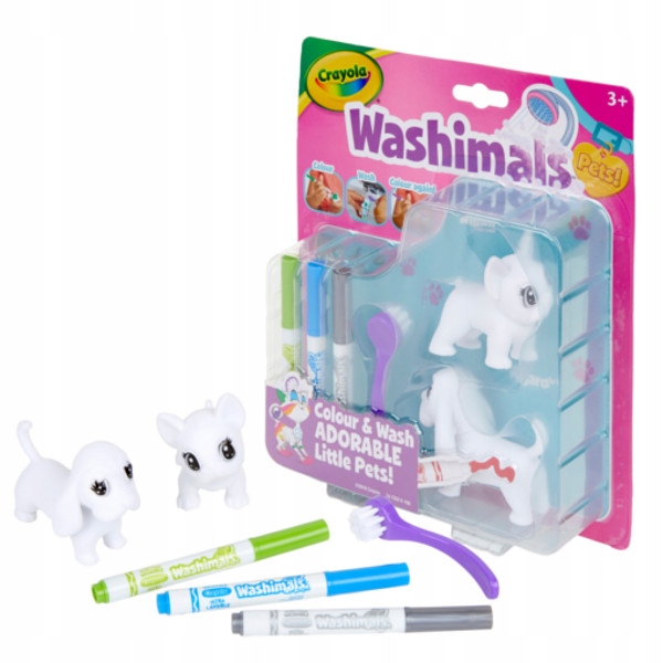 

Crayola Figurki do malowania Washimals Pets psy