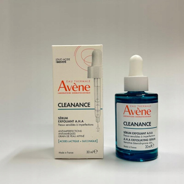 Avene Cleanance Serum odblokuj pory redukuj zmiany trądzikowe Złuszczające
