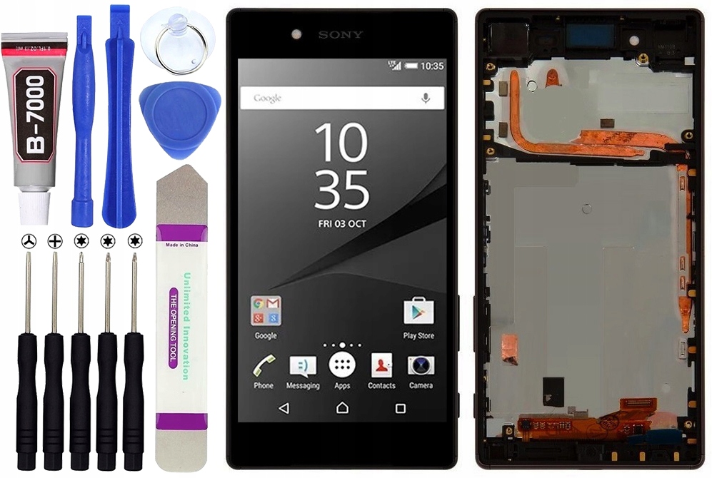 Displej pro Sony Xperia Z5 E6603 E6653 LCD Rámeček