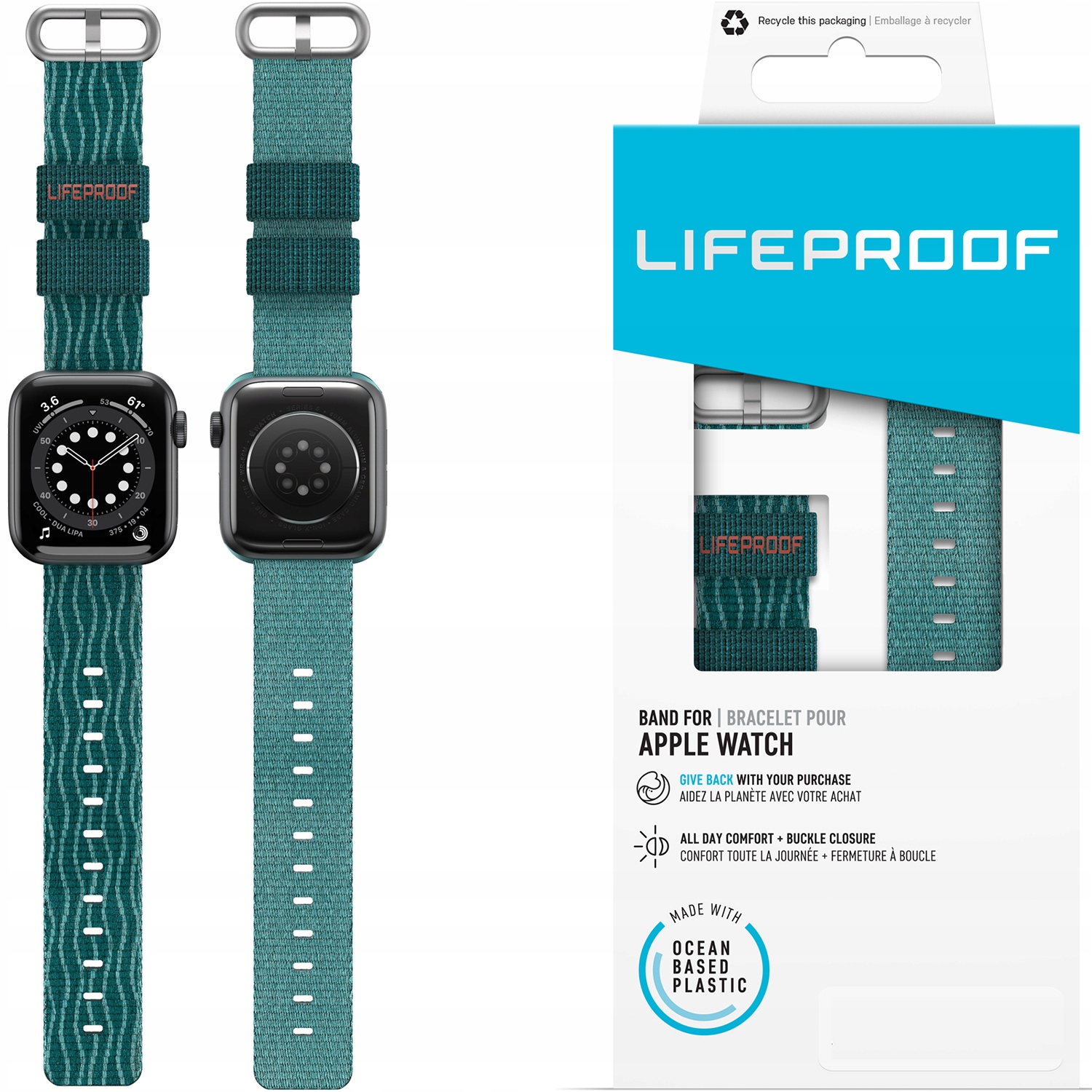 

Lifeproof Eco-friendly Pasek do Apple Watch 44mm