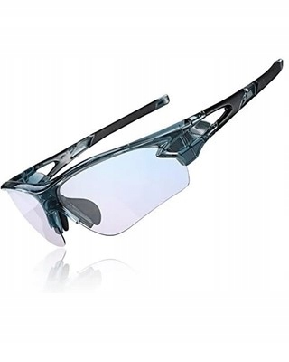 Rockbros sportovní brýle s fotochromatickými skly, modré