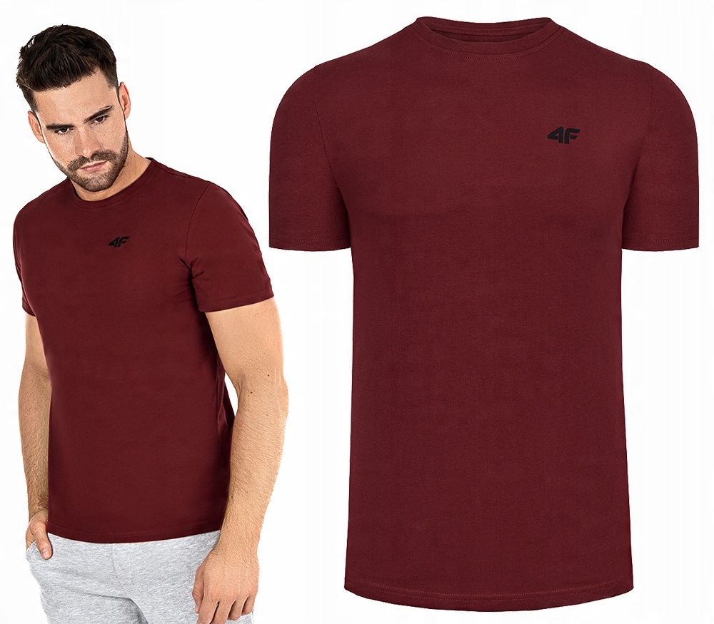 

4F Koszulka Męska T-shirt Bawełna TSM595 Limited