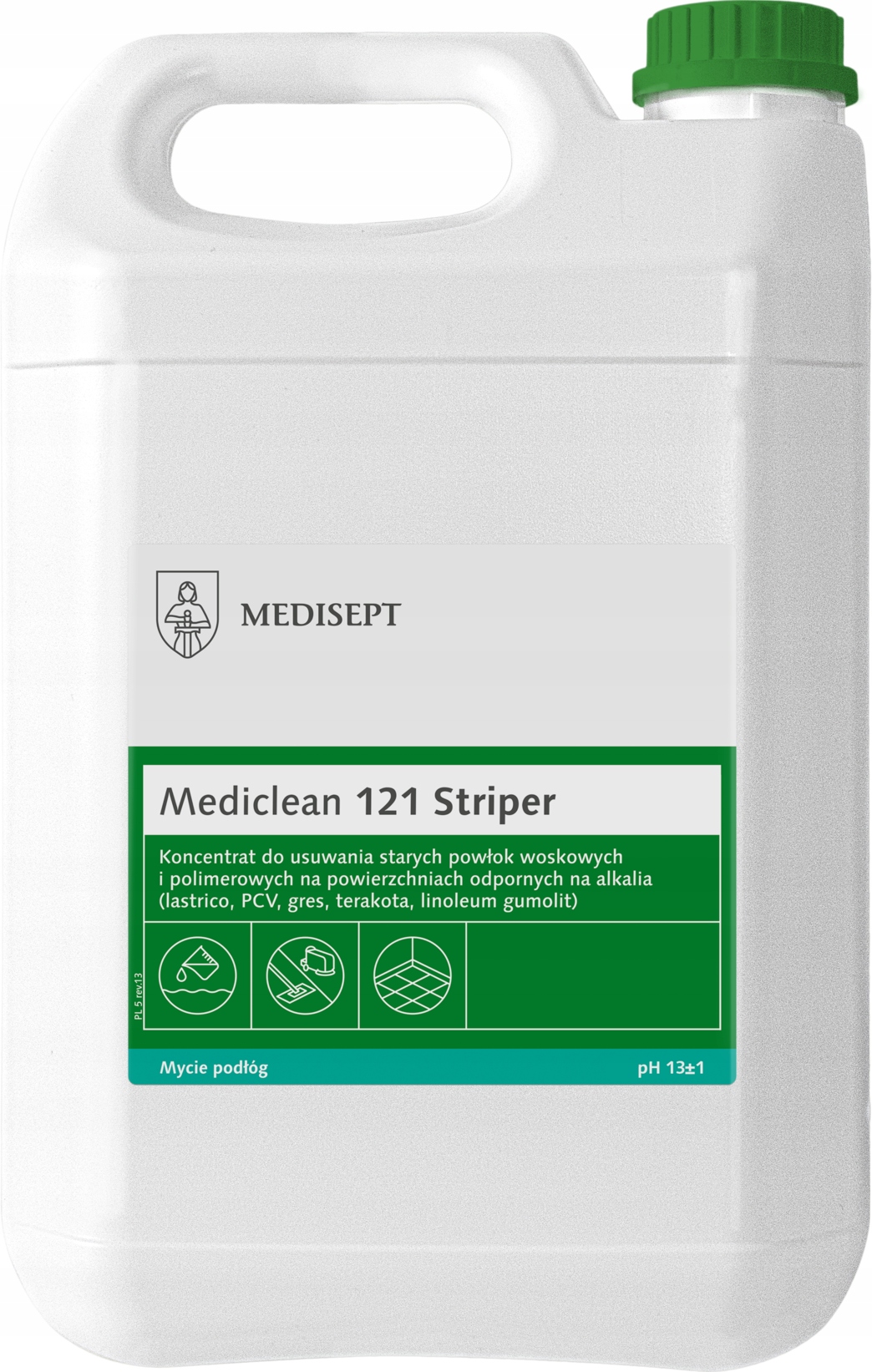 Mediclean 121 Striper 5 L do usuwania starych powłok ochronnych