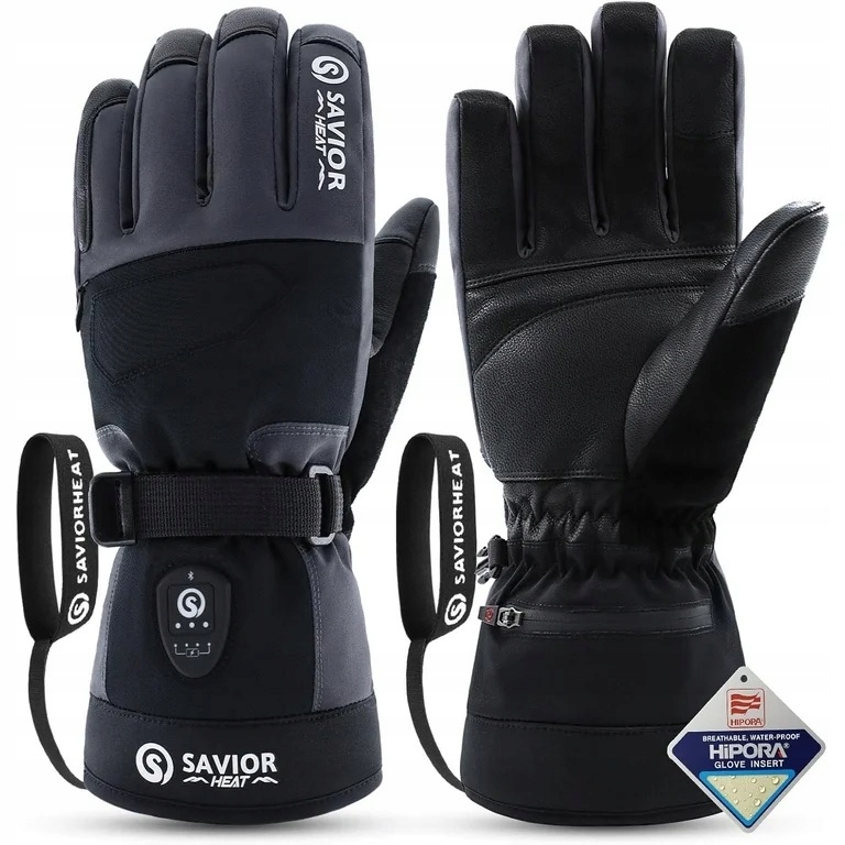 Podgrzewane rękawice narciarskie Savior Heat 3.0 dla mężczyzn i kobiet r.M