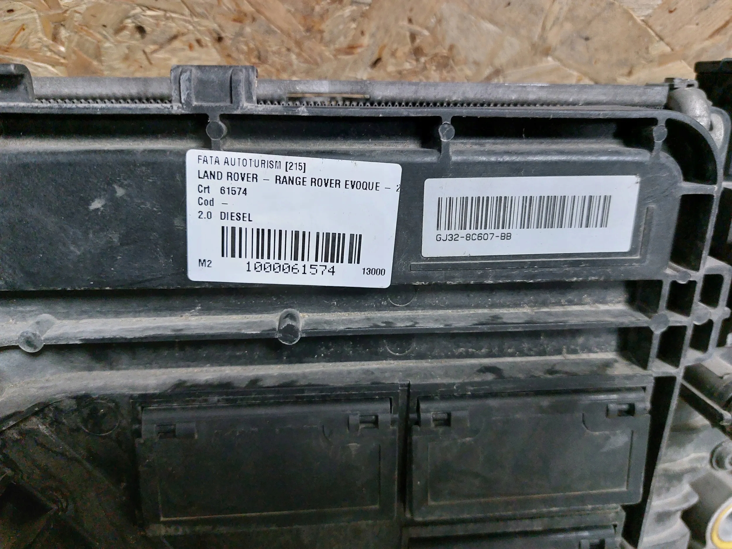 hüttök ventilátor Range Rover Evoque I 2.0 D