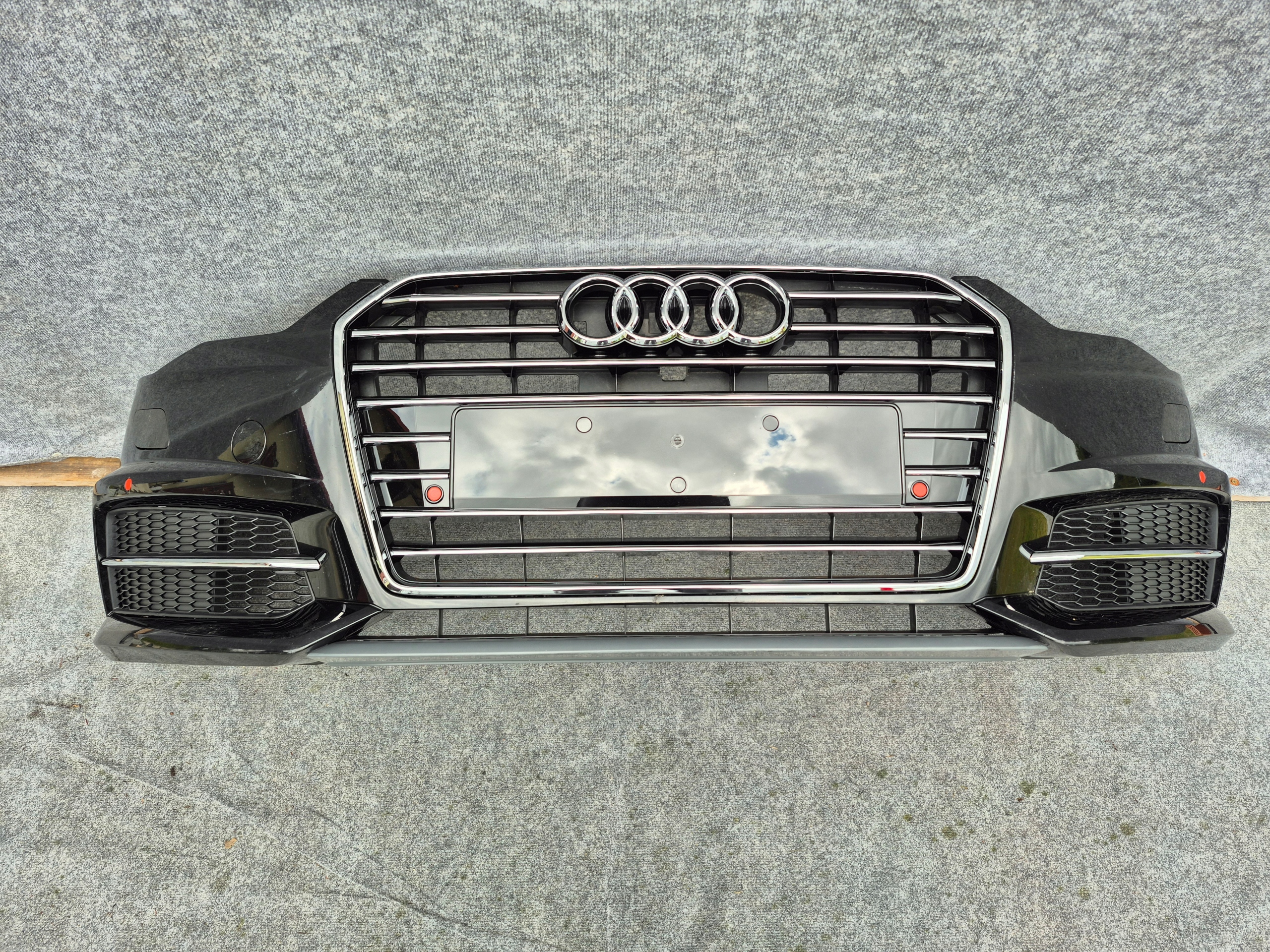 AUDI A6 C7 4G LIFT S-LINE ZDERZAK PRZÓD 4x PDC