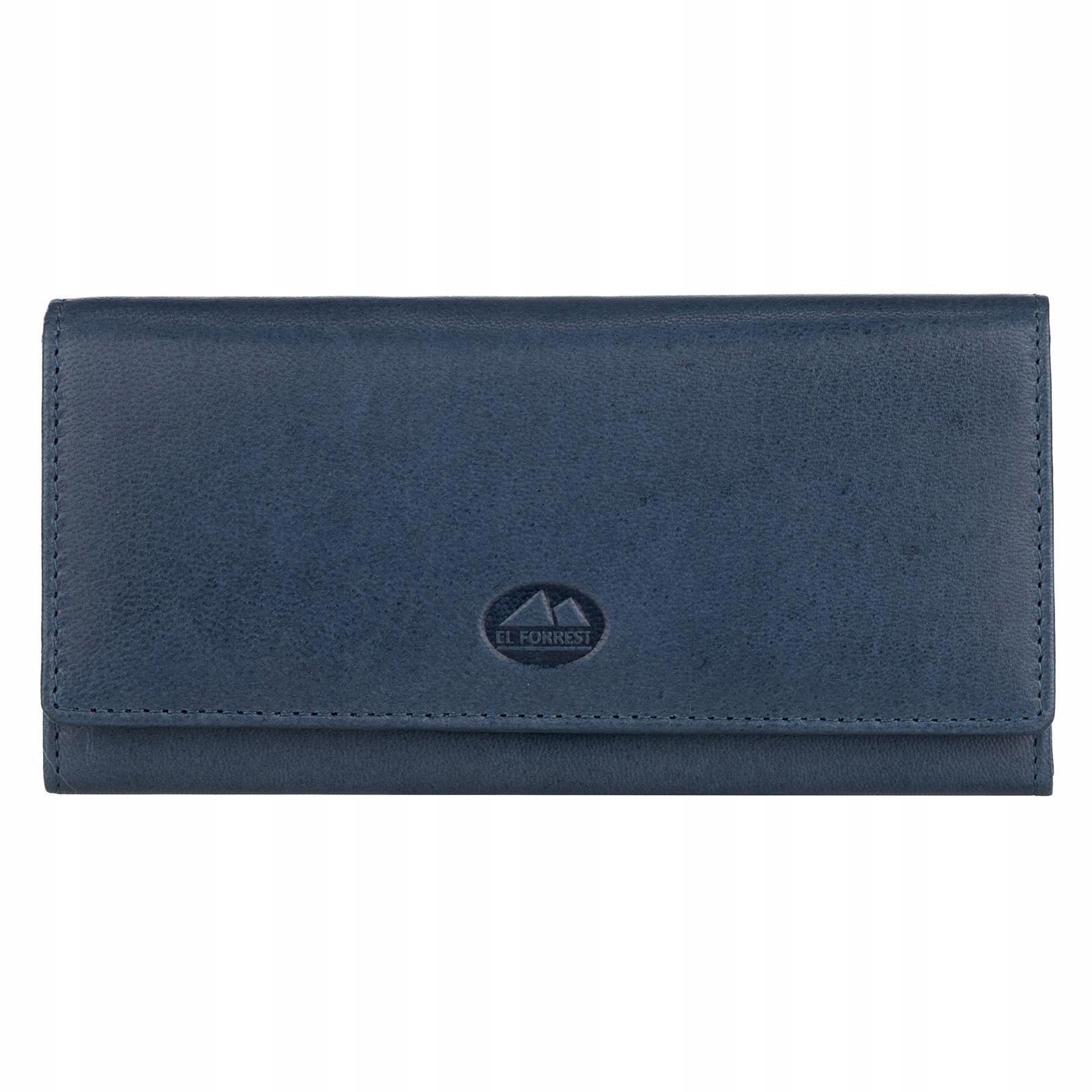 Velká Dámská Peněženka Z Přírodní Lícové Kůže Značky El Forrest
