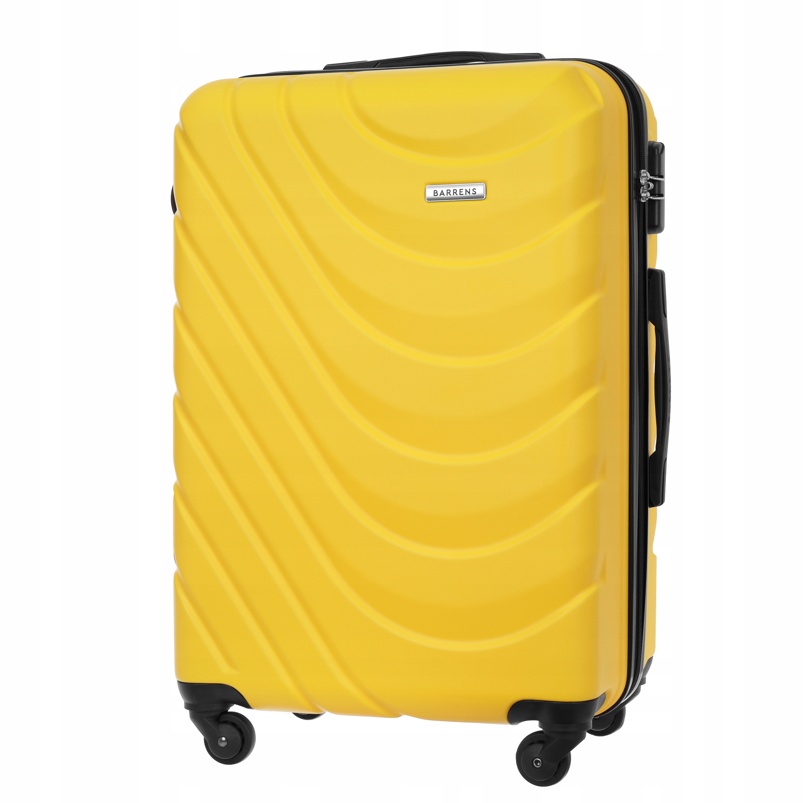 Torba Podróżna Walizka średnia na kółkach Bagaż rejestrowany, Lekka, Żółta