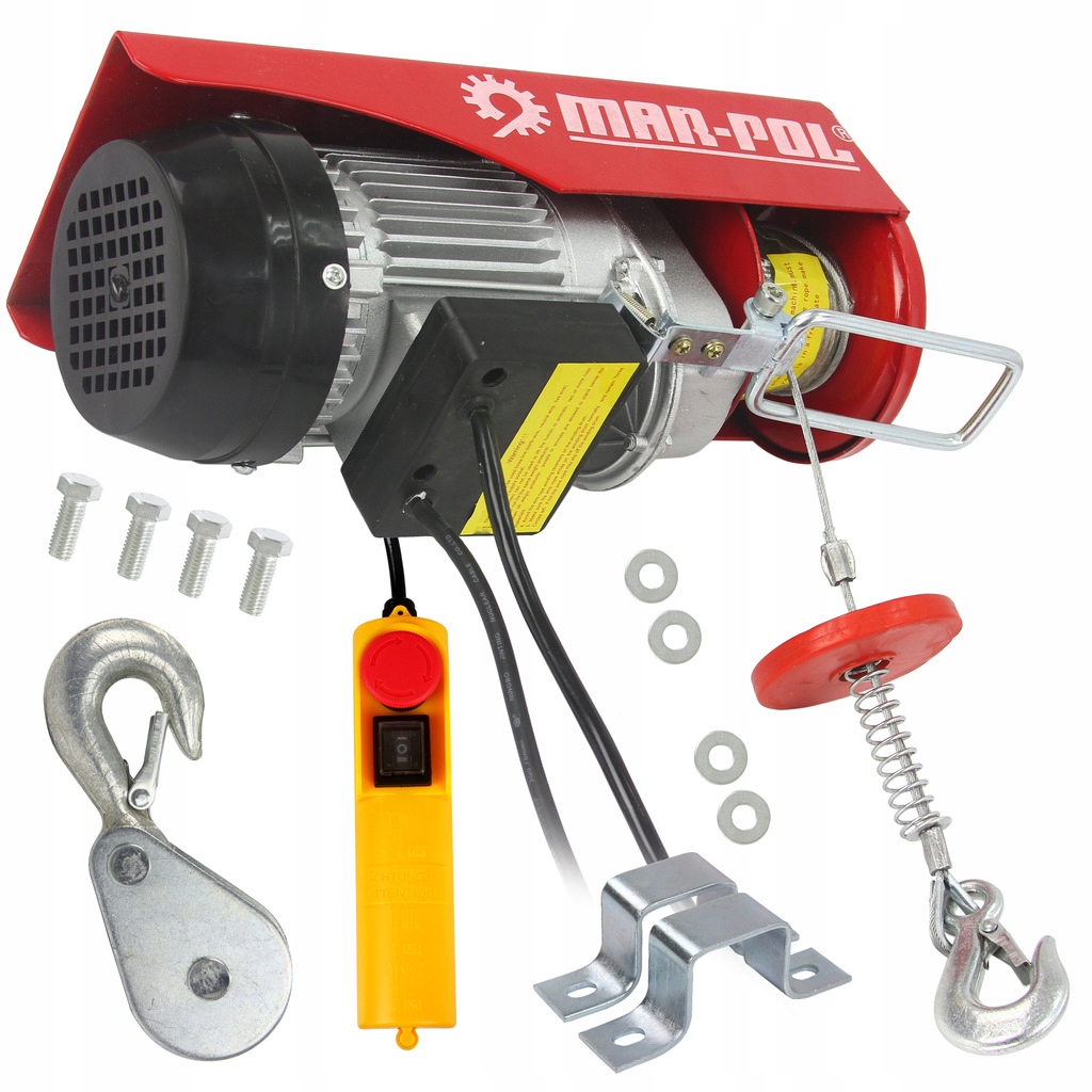 Лебедка электрическая лебедка 125/250 кг